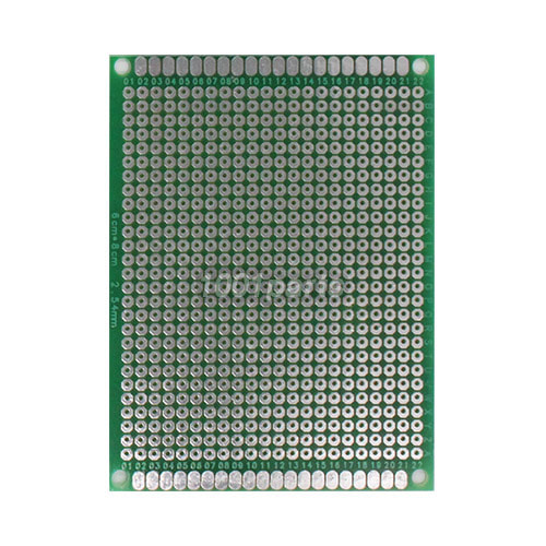 PCB 기판 만능기판 단면 60x80 (2.54mm)