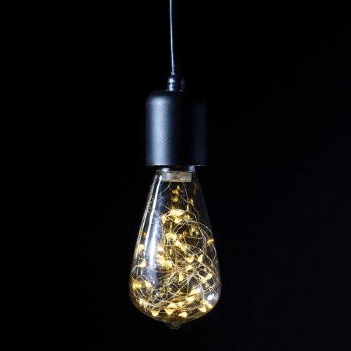 LED 에디슨 램프 눈꽃 ST64-33 1.8W