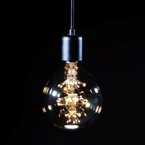 LED 에디슨 램프 눈꽃 G125-G 1.8W