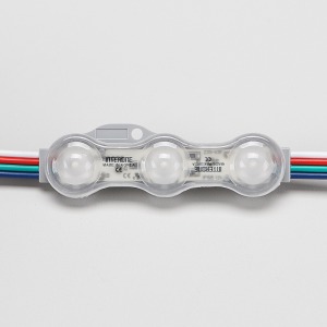 LED 3구 모듈 테두리전용 렌즈 RGB Z3U-V05-F